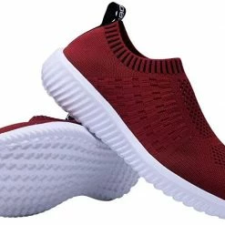 Nuheel® Woman Women's Casual Walking Shoes Breathable Mesh Work Slip-on Lightweight Sneakers