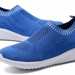 Nuheel® Woman Women's Casual Walking Shoes Breathable Mesh Work Slip-on Lightweight Sneakers