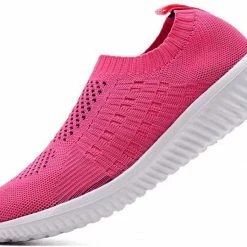 Nuheel® Woman Women's Casual Walking Shoes Breathable Mesh Work Slip-on Lightweight Sneakers