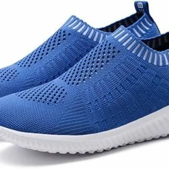 Nuheel® Woman Women's Casual Walking Shoes Breathable Mesh Work Slip-on Lightweight Sneakers