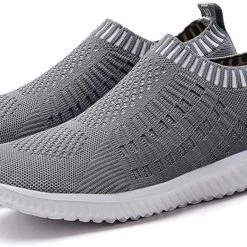 Nuheel® Woman Women's Casual Walking Shoes Breathable Mesh Work Slip-on Lightweight Sneakers