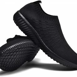 Nuheel® Woman Women's Casual Walking Shoes Breathable Mesh Work Slip-on Lightweight Sneakers