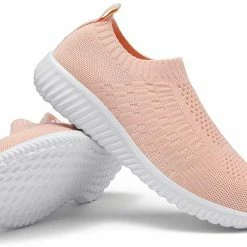 Nuheel® Women's Casual Walking Shoes Breathable Mesh Work Slip-on Sneakers For Gym Travel Work Yoga Driving