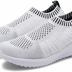Nuheel® Women's Casual Walking Shoes Breathable Mesh Work Slip-on Sneakers For Gym Travel Work Yoga Driving