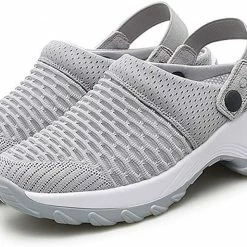 Nuheel® Woman Women's Medium-Heeled Casual Sandals Slippers Semi-Rigid Arch Support And Breathable