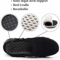 Nuheel® Woman Women's Medium-Heeled Casual Sandals Slippers Semi-Rigid Arch Support And Breathable