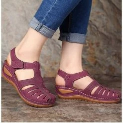 Nuheel® Women Summer Shoes Plus Size Sandals For Wedges Casual Gladiator Platform Talon