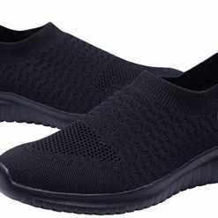 Nuheel Woman Womens Walking Shoes Lightweight Elastic Sock Athletic Running Shoes Mesh Sneakers Comfort Work Shoe