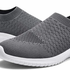 Nuheel Woman Womens Walking Shoes Lightweight Elastic Sock Athletic Running Shoes Mesh Sneakers Comfort Work Shoe