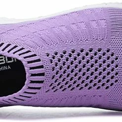 Nuheel Woman Womens Walking Shoes Lightweight Elastic Sock Athletic Running Shoes Mesh Sneakers Comfort Work Shoe