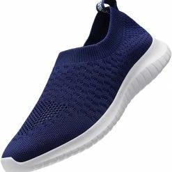 Nuheel Woman Womens Walking Shoes Lightweight Elastic Sock Athletic Running Shoes Mesh Sneakers Comfort Work Shoe