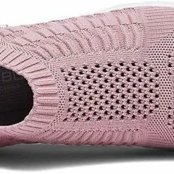 Nuheel Woman Womens Walking Shoes Lightweight Elastic Sock Athletic Running Shoes Mesh Sneakers Comfort Work Shoe