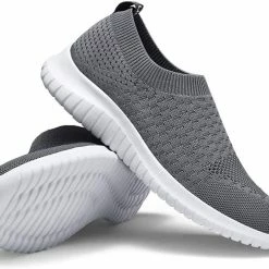 Nuheel Woman Womens Walking Shoes Lightweight Elastic Sock Athletic Running Shoes Mesh Sneakers Comfort Work Shoe