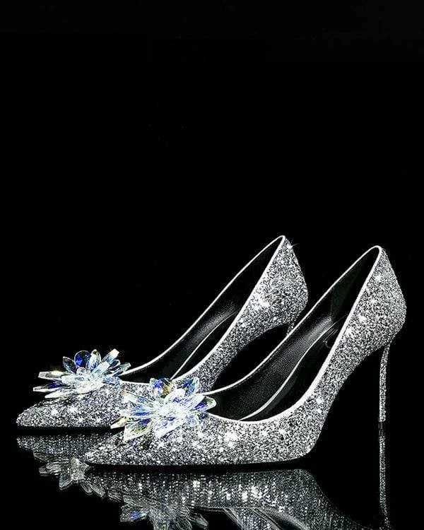 Nuheel® Nuheel Crystal Bridal Shoes Sheepskin Wedding Shoes For Bride Stiletto Bridesmaid Shoes 12 3 Nuheel® Nuheel Crystal Bridal Shoes Sheepskin Wedding Shoes For Bride Stiletto Bridesmaid Shoes 12