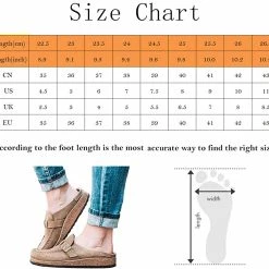 Nuheel® Womens Boston Soft Footbed Clogs Mules Suede Slip On Leather Clogs Woman