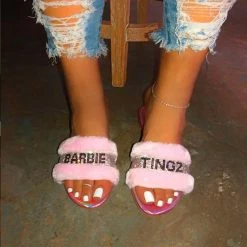 Nuheel® Woman Women's Slippers Fashion Crystal Beach Flat Shoes Slides Plus Size Flip Flops Open Toe