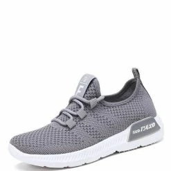 Nuheel® Nuheel Breathable White Sneakers For Women Comfortable Best Running TENNIS Shoes Casual Shoes Knit Shoes