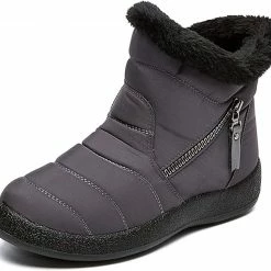 Nuheel® Snow Boots For Womens Warm Fur Lined Booties Thickening Shoes Woman