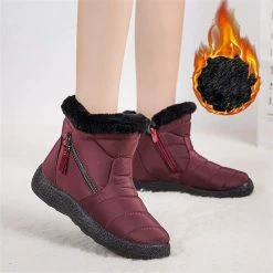 Nuheel® Snow Boots For Womens Warm Fur Lined Booties Thickening Shoes Woman