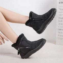 Nuheel® Snow Boots For Womens Warm Fur Lined Booties Thickening Shoes Woman