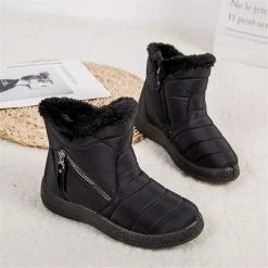 Nuheel® Snow Boots For Womens Warm Fur Lined Booties Thickening Shoes Woman