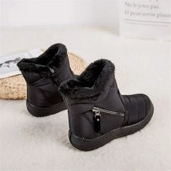 Nuheel® Snow Boots For Womens Warm Fur Lined Booties Thickening Shoes Woman