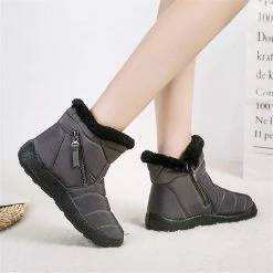 Nuheel® Snow Boots For Womens Warm Fur Lined Booties Thickening Shoes Woman