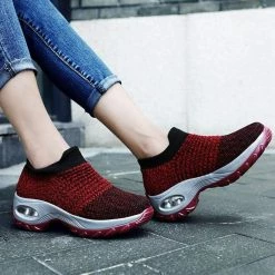 Nuheel® Woman Womens Cushion Walking Shoes Sock Sneakers Tennis Shoes 178 Nuheel® Woman Womens Cushion Walking Shoes Sock Sneakers Tennis Shoes