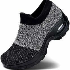 Nuheel® Woman Womens Cushion Walking Shoes Sock Sneakers Tennis Shoes