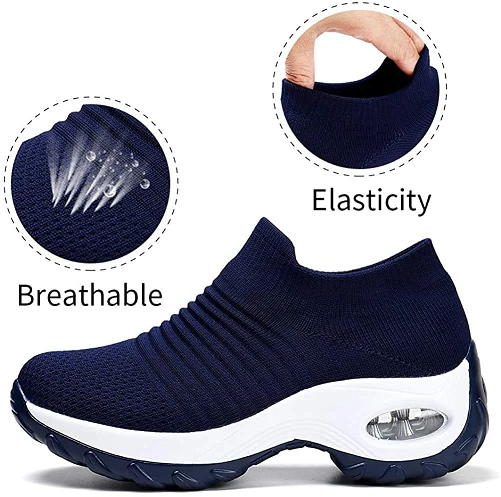Nuheel® Woman Womens Cushion Walking Shoes Sock Sneakers Tennis Shoes 20 Nuheel® Woman Womens Cushion Walking Shoes Sock Sneakers Tennis Shoes