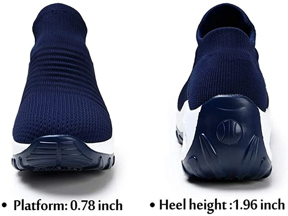 Nuheel® Woman Womens Cushion Walking Shoes Sock Sneakers Tennis Shoes 23 Nuheel® Woman Womens Cushion Walking Shoes Sock Sneakers Tennis Shoes