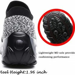 Nuheel® Woman Womens Cushion Walking Shoes Sock Sneakers Tennis Shoes 126 Nuheel® Woman Womens Cushion Walking Shoes Sock Sneakers Tennis Shoes