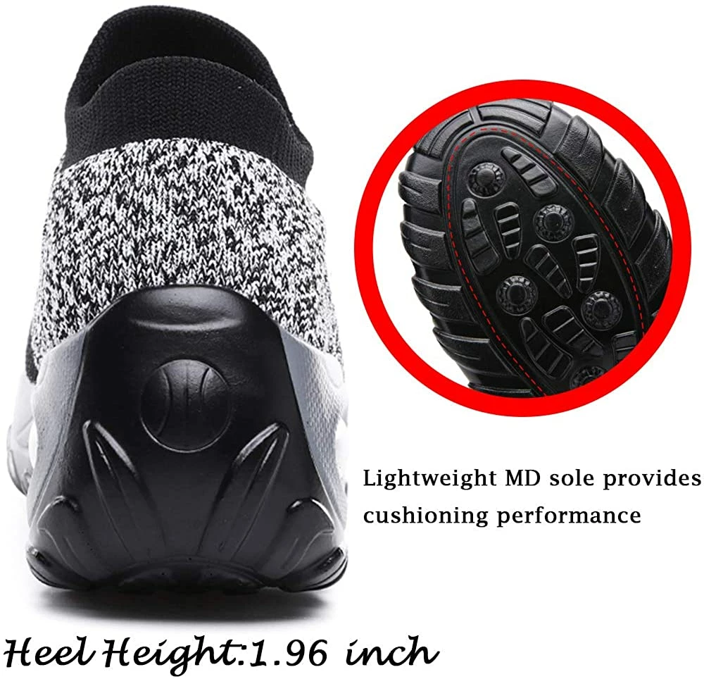 Nuheel® Woman Womens Cushion Walking Shoes Sock Sneakers Tennis Shoes 36 Nuheel® Woman Womens Cushion Walking Shoes Sock Sneakers Tennis Shoes