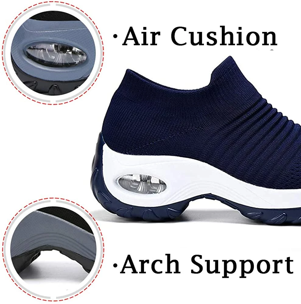 Nuheel® Woman Womens Cushion Walking Shoes Sock Sneakers Tennis Shoes 21 Nuheel® Woman Womens Cushion Walking Shoes Sock Sneakers Tennis Shoes