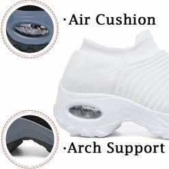 Nuheel® Woman Womens Cushion Walking Shoes Sock Sneakers Tennis Shoes 104 Nuheel® Woman Womens Cushion Walking Shoes Sock Sneakers Tennis Shoes