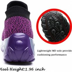 Nuheel® Woman Womens Cushion Walking Shoes Sock Sneakers Tennis Shoes 120 Nuheel® Woman Womens Cushion Walking Shoes Sock Sneakers Tennis Shoes