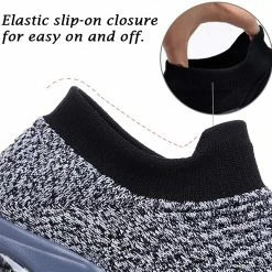 Nuheel® Woman Womens Cushion Walking Shoes Sock Sneakers Tennis Shoes 124 Nuheel® Woman Womens Cushion Walking Shoes Sock Sneakers Tennis Shoes