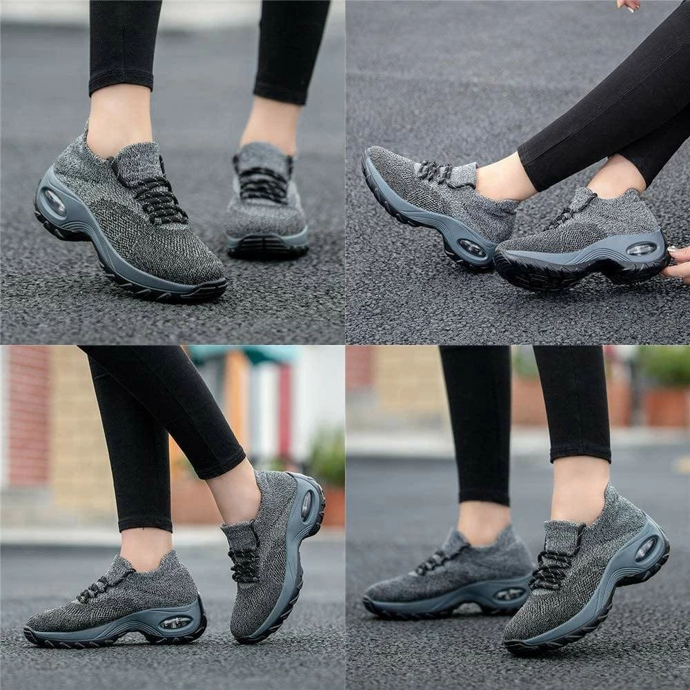 Nuheel® Woman Womens Cushion Walking Shoes Sock Sneakers Tennis Shoes 80 Nuheel® Woman Womens Cushion Walking Shoes Sock Sneakers Tennis Shoes