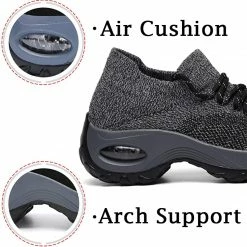 Nuheel® Woman Womens Cushion Walking Shoes Sock Sneakers Tennis Shoes 167 Nuheel® Woman Womens Cushion Walking Shoes Sock Sneakers Tennis Shoes