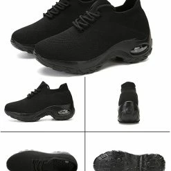 Nuheel® Woman Womens Cushion Walking Shoes Sock Sneakers Tennis Shoes 134 Nuheel® Woman Womens Cushion Walking Shoes Sock Sneakers Tennis Shoes