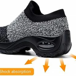 Nuheel® Woman Womens Cushion Walking Shoes Sock Sneakers Tennis Shoes 99 Nuheel® Woman Womens Cushion Walking Shoes Sock Sneakers Tennis Shoes