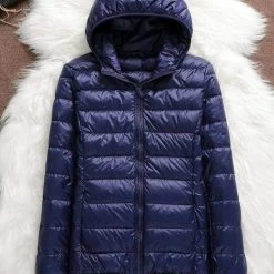 Nuheel® Nuheel Hooded Down Jacket Ultralight Women's Short