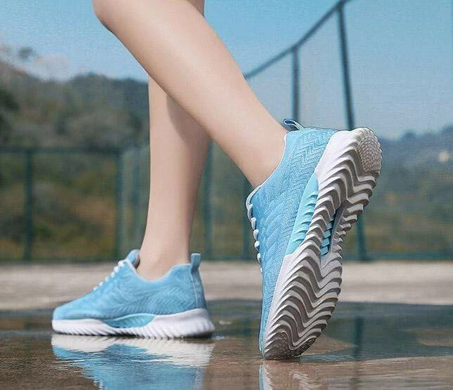 Nuheel® Woman Nuheel Simple Pure Color Couple Knit Shoes Breathable Walking Shoes 12 Nuheel® Woman Nuheel Simple Pure Color Couple Knit Shoes Breathable Walking Shoes