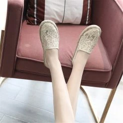 Nuheel® Women's Casual Loafers Slip On Flats Shoes Round Toe Moccasins Wild Breathable Woman 35 Nuheel® Women's Casual Loafers Slip On Flats Shoes Round Toe Moccasins Wild Breathable Woman