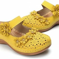 Nuheel® Women's Clogs Leather Slippers Leather Slip On Mules Flat Sandals 100 Nuheel® Women's Clogs Leather Slippers Leather Slip On Mules Flat Sandals