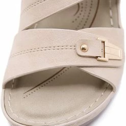 Nuheel® Woman Women Summer Sandals With Block Heel Comfort Wedge Sandals 26 Nuheel® Woman Women Summer Sandals With Block Heel Comfort Wedge Sandals