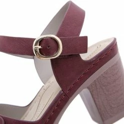 Nuheel® Womens Block Heel Sandals Ladies Summer Platforms Wedges Sandals Woman