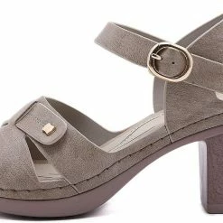 Nuheel® Womens Block Heel Sandals Ladies Summer Platforms Wedges Sandals Woman