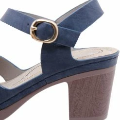 Nuheel® Womens Block Heel Sandals Ladies Summer Platforms Wedges Sandals Woman