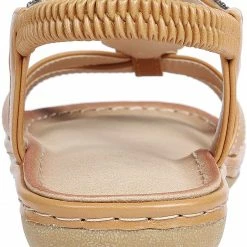 Nuheel® Womens Bohemian Summer Sandals Bead Style Beach Sandals Gladiator Sandals